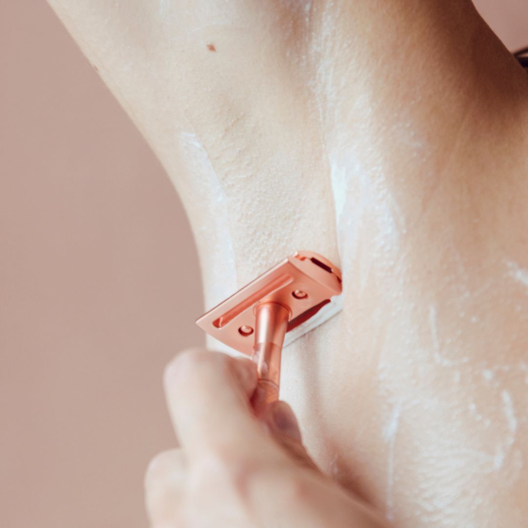 SAFETY RAZOR SCHEERMES + HOUDER + MESJES | 3 kleuren