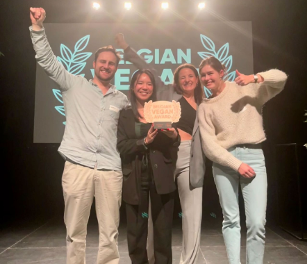 Planet B wins the Belgian vegan awards.